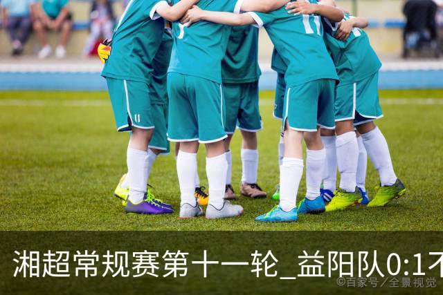湘超常规赛第十一轮 益阳队0:1不敌长沙队