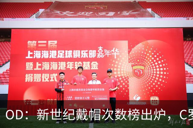 OD：新世纪戴帽次数榜出炉，C罗67次领跑，梅西紧随其后